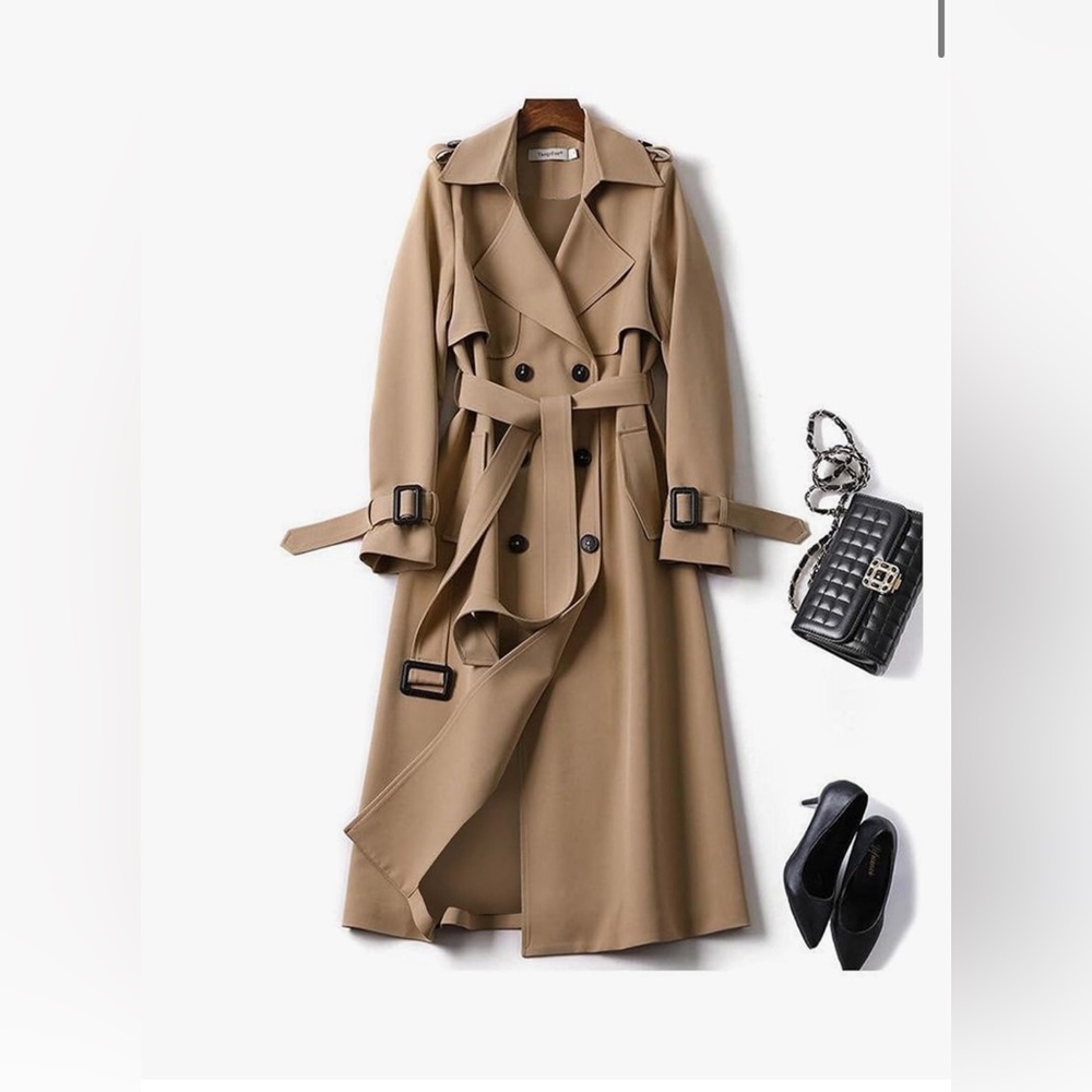 AUTUMN JACKET Ardene Tan Trench Coat